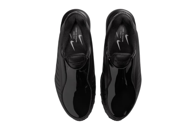 COMME des GARÇONS HOMME PLUS x Nike Air Max Dolce  Black IQ5171-002 Official Images Rei Kawakubo