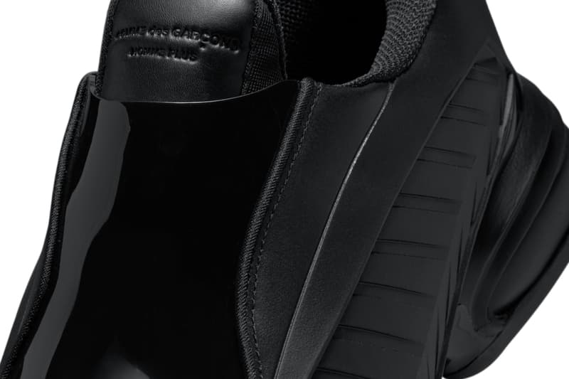 COMME des GARÇONS HOMME PLUS x Nike Air Max Dolce  Black IQ5171-002 Official Images Rei Kawakubo