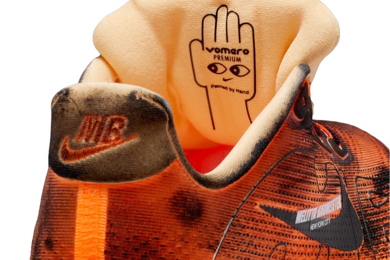 Melitta Baumeister x Nike Vomero Premium Total Orange/Hyper Crimson-Orange Chalk-Black IQ7166-800Official Images Release Info 