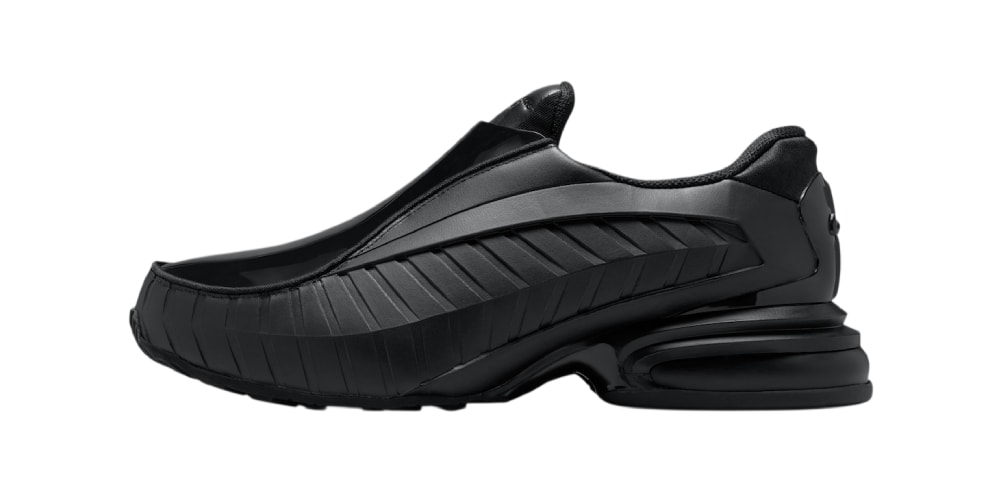 Official Look at the Triple Black COMME des GARÇONS HOMME PLUS x Nike Air Max Dolce