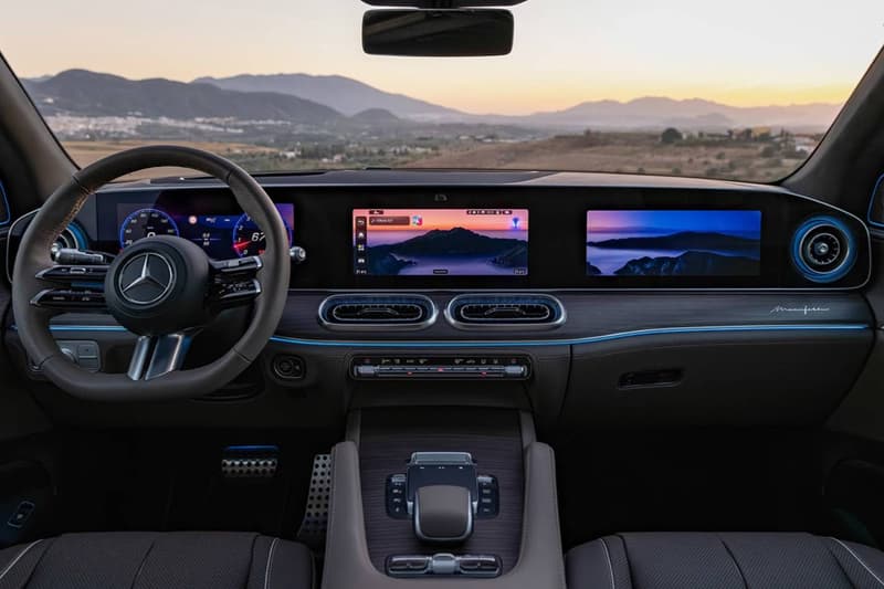 2027 Mercedes-Benz GLS-Class SUV with updated design, flat-plane-crank V-8 powertrain, and dashboard-spanning Superscreen interior display