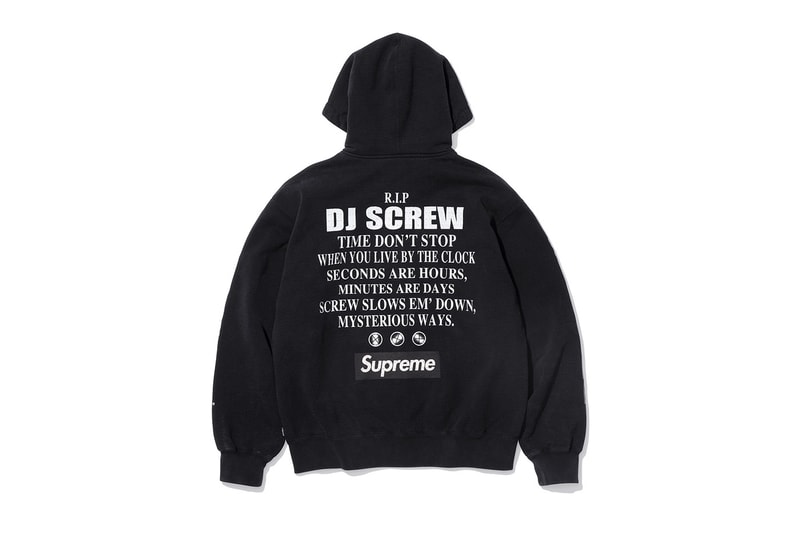 DJ Screw Supreme Spring 2026 Collection Release Info