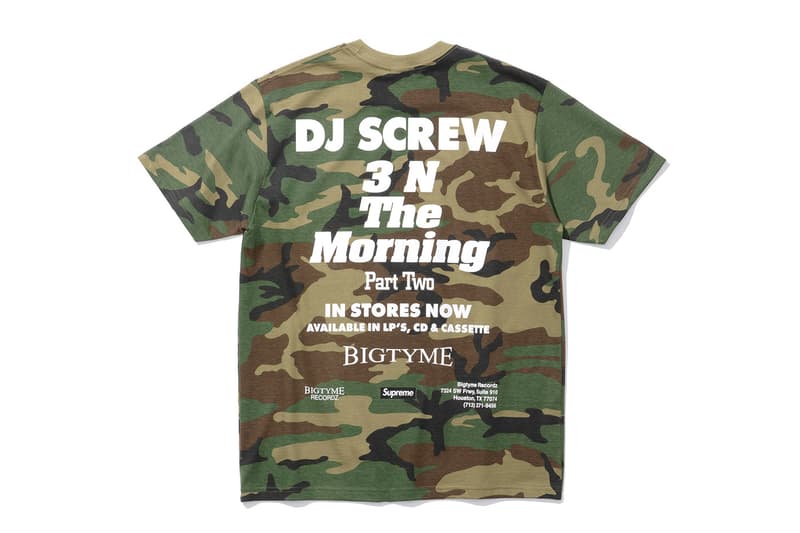 DJ Screw Supreme Spring 2026 Collection Release Info
