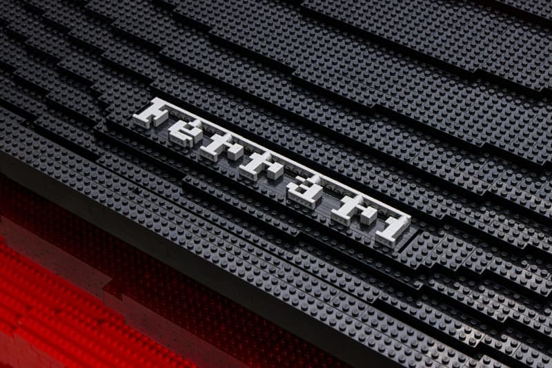 LEGO Ferrari 12Cilindri Spider life size model legoland new york Announcement