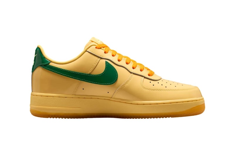 Nike Air Force 1 Patent Leather pack Topaz Gold Dark team red mystic navy IO4489-400 IO4489-601 IO4489-700 Release Info