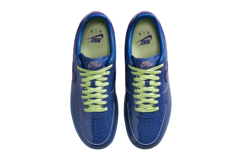 Nike Air Force 1 Patent Leather pack Topaz Gold Dark team red mystic navy IO4489-400 IO4489-601 IO4489-700 Release Info