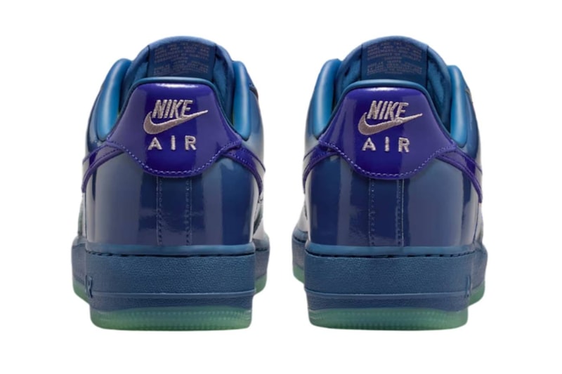 Nike Air Force 1 Patent Leather pack Topaz Gold Dark team red mystic navy IO4489-400 IO4489-601 IO4489-700 Release Info