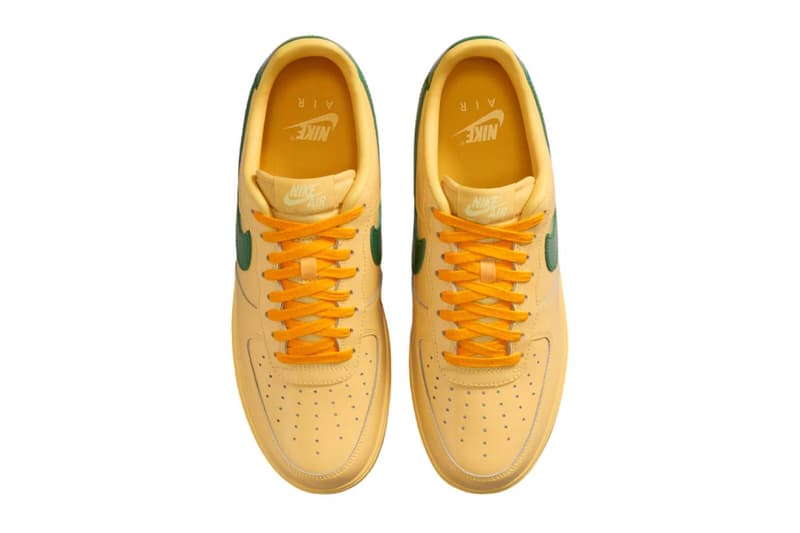 Nike Air Force 1 Patent Leather pack Topaz Gold Dark team red mystic navy IO4489-400 IO4489-601 IO4489-700 Release Info