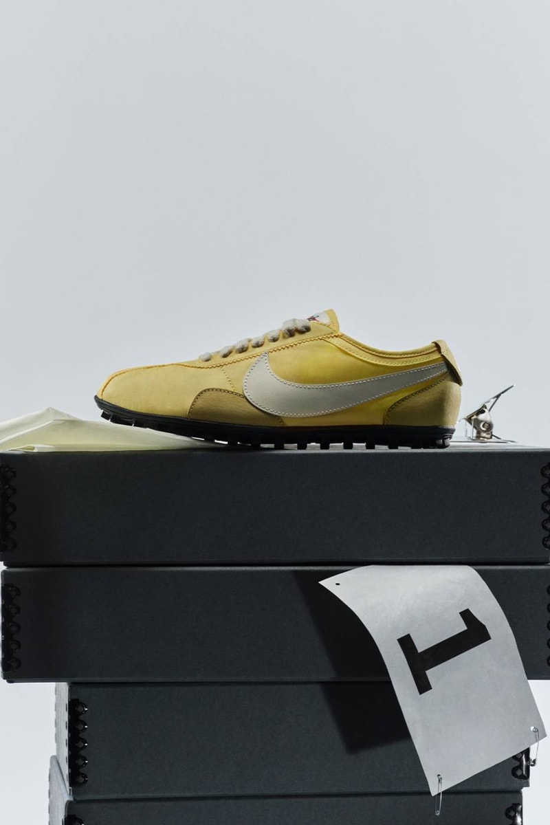Nike Moon Shoe Yellow Navy Triple White Release Info