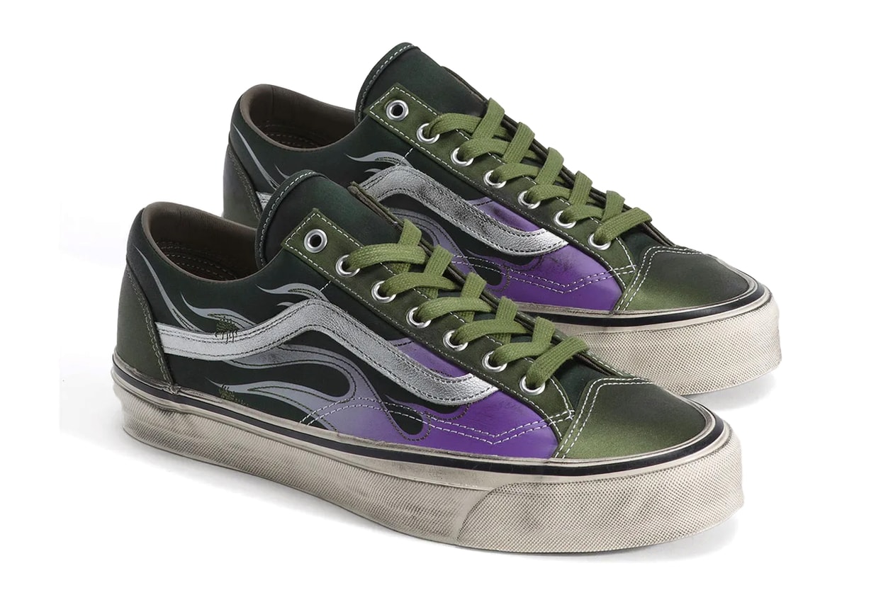 Best Sneaker Releases March 2026 Week 5 Vans Old Skool LX Archive Flame Pack Melitta Baumeister Nike Vomero Premium Pegasus Premium New Balance 5030 Magic Blue Electric Indigo Y-3 F50 TUNIT Beast Pack Versace Onitsuka Tiger Converse SHAI 001 Camo New Balance MADE in USA 993 Taro Team Red Virgil Abloh Archive Air Jordan 1 High OG fragment design Nike Air Liquid Max Pharrell adidas VIRGINIA Vario Flat Earther