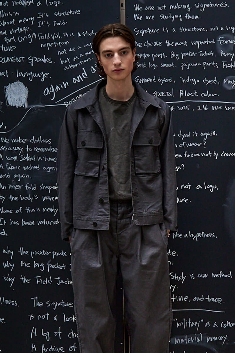 Document Spring/Summer 2026 Collection "The Signature Study" Lookbook Info