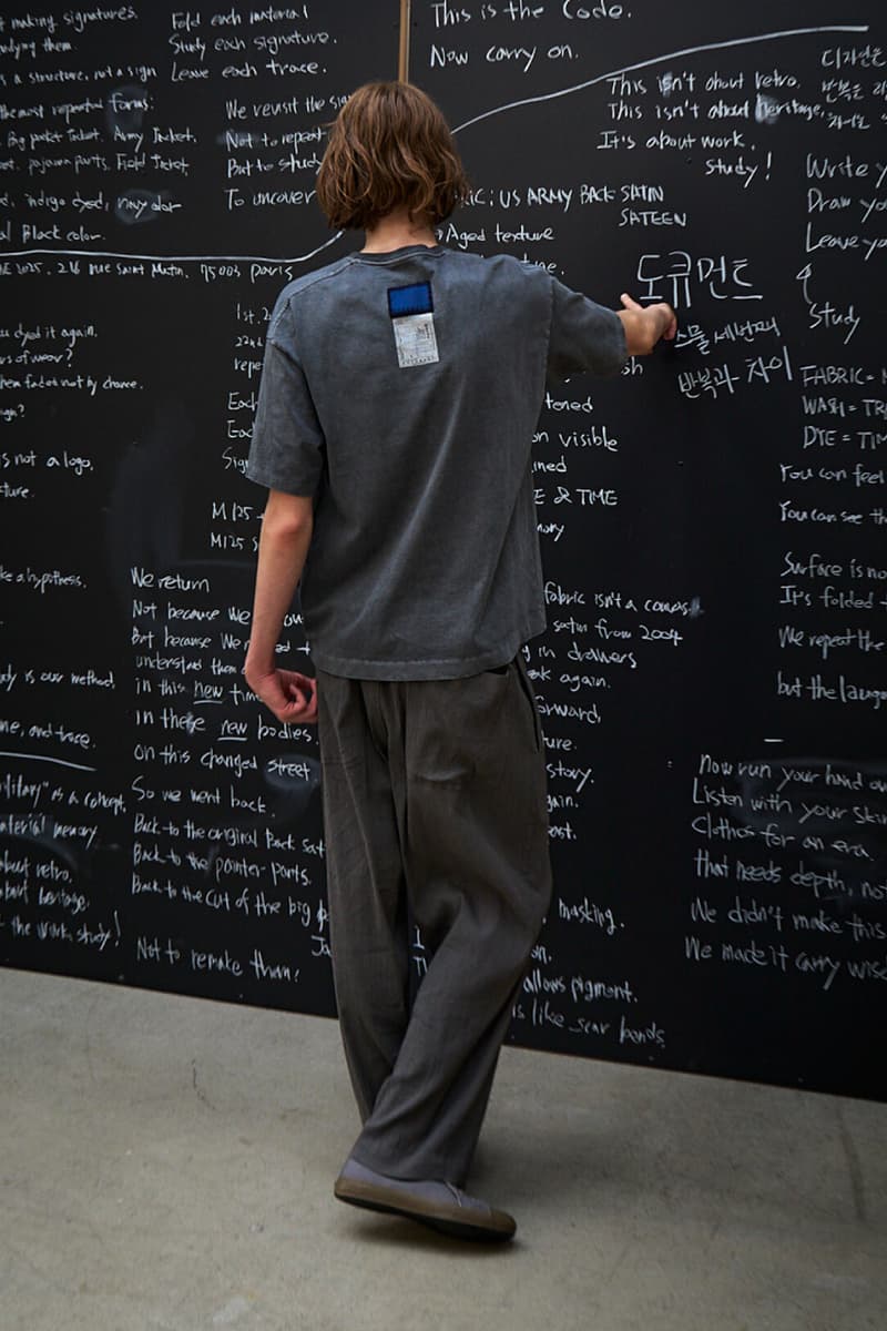 Document Spring/Summer 2026 Collection "The Signature Study" Lookbook Info