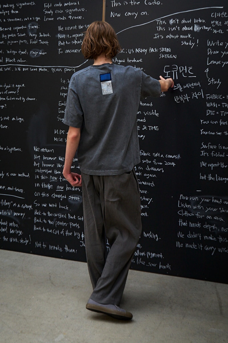 Document Spring/Summer 2026 Collection "The Signature Study" Lookbook Info