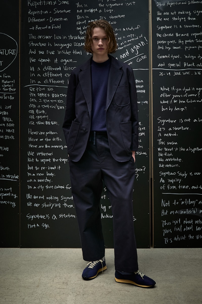 Document Spring/Summer 2026 Collection "The Signature Study" Lookbook Info