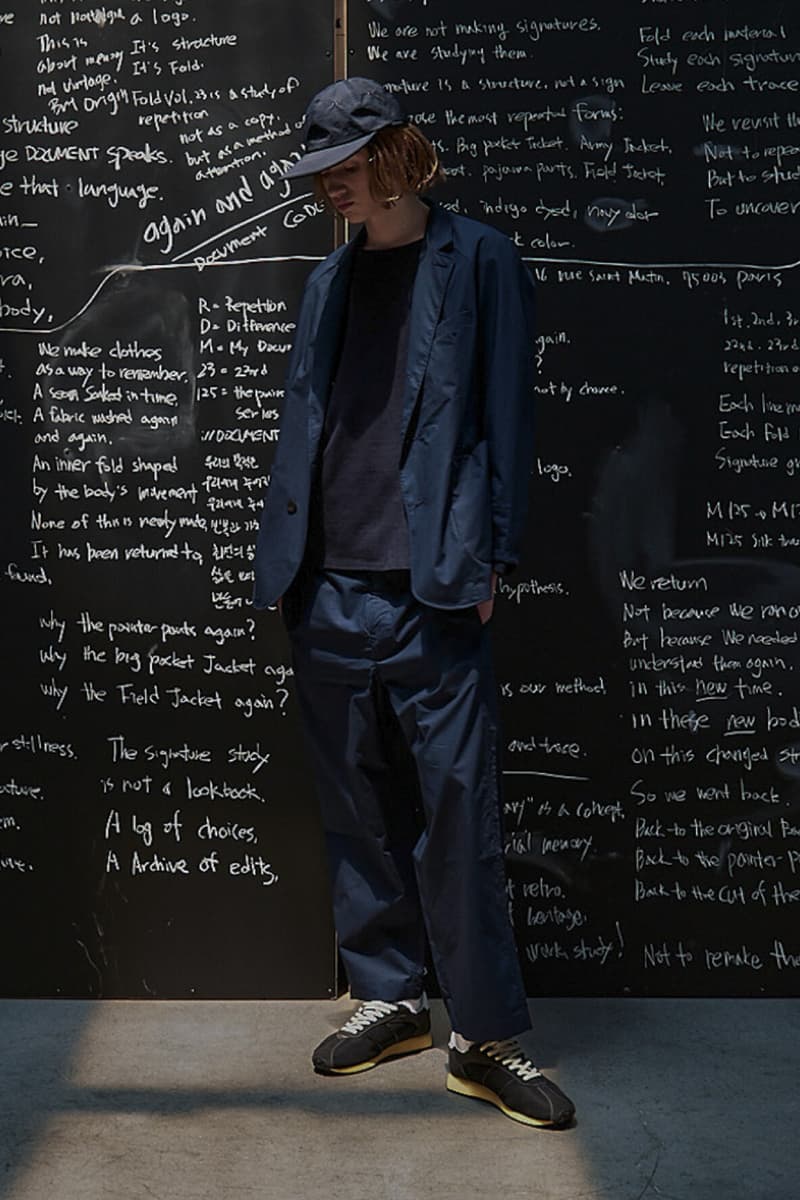 Document Spring/Summer 2026 Collection "The Signature Study" Lookbook Info