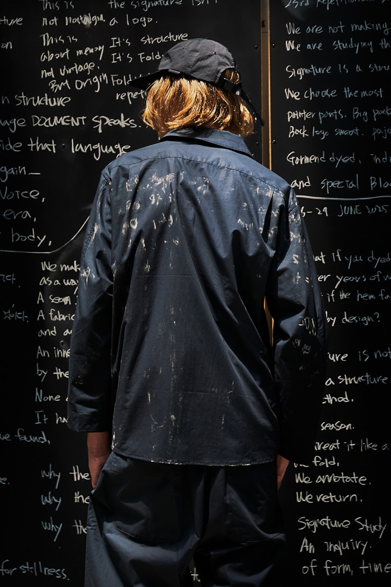 Document Spring/Summer 2026 Collection "The Signature Study" Lookbook Info