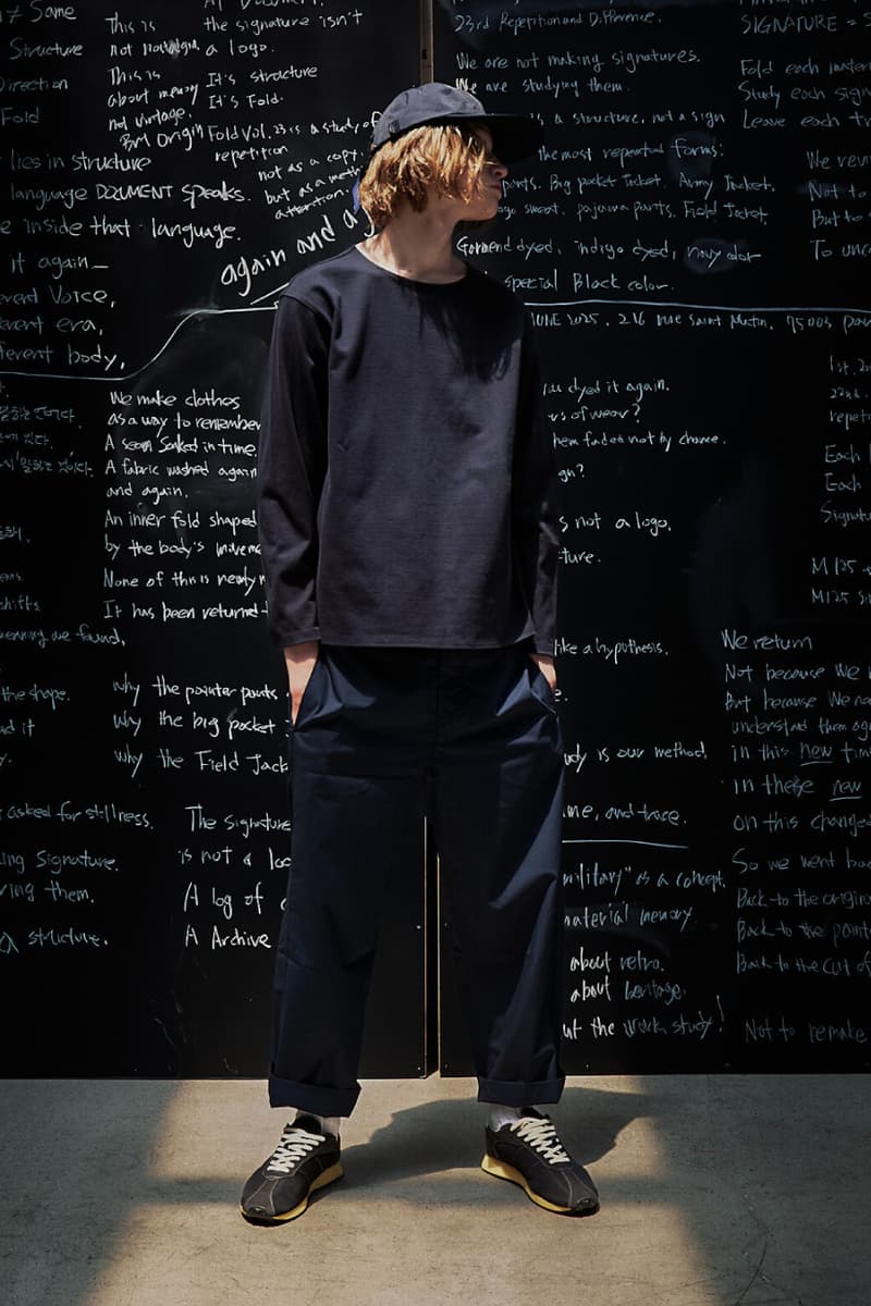 Document Spring/Summer 2026 Collection "The Signature Study" Lookbook Info
