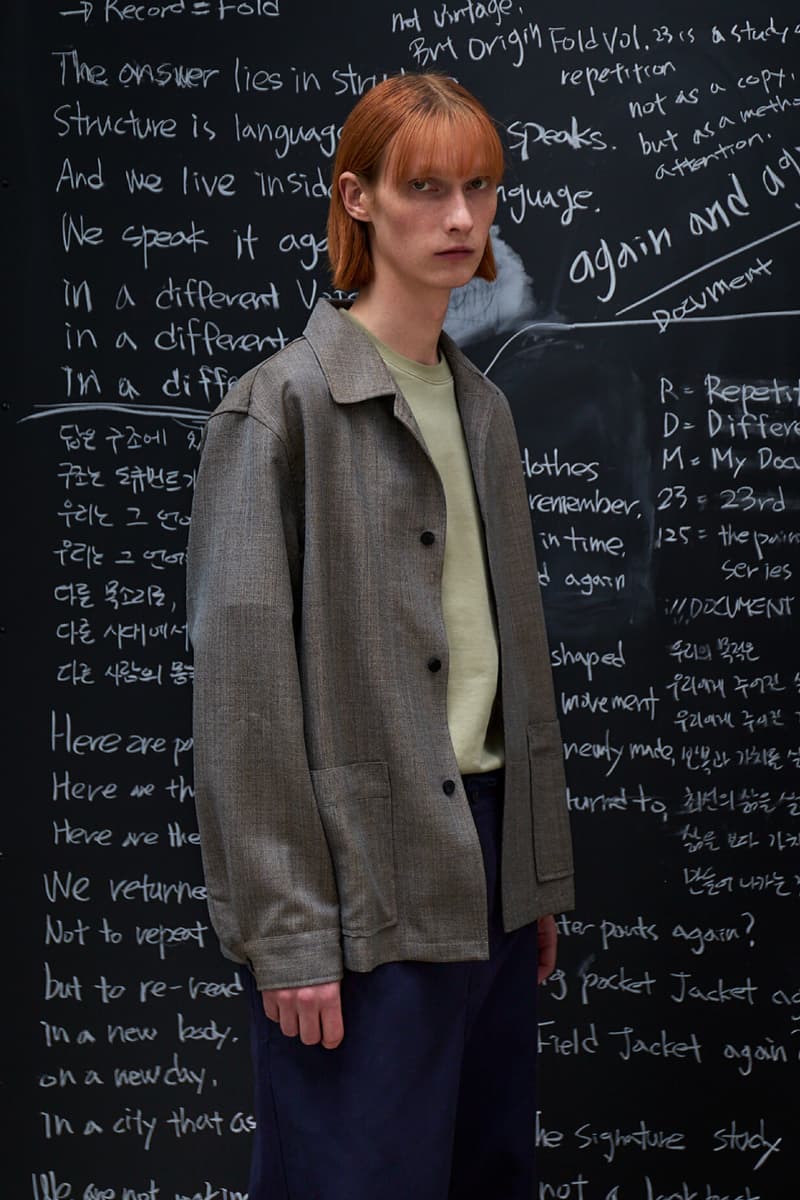 Document Spring/Summer 2026 Collection "The Signature Study" Lookbook Info