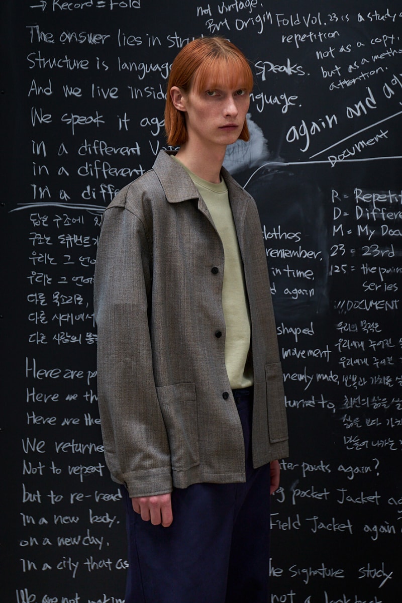 Document Spring/Summer 2026 Collection "The Signature Study" Lookbook Info
