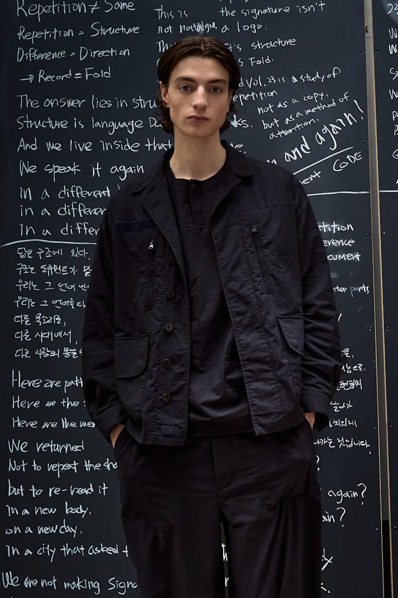 Document Spring/Summer 2026 Collection "The Signature Study" Lookbook Info