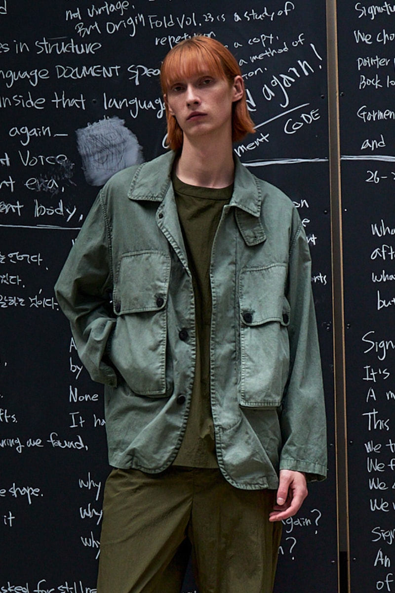 Document Spring/Summer 2026 Collection "The Signature Study" Lookbook Info