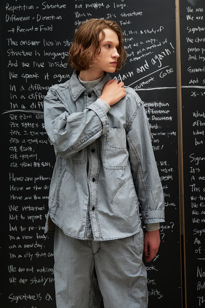 Document Spring/Summer 2026 Collection "The Signature Study" Lookbook Info