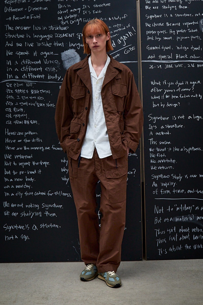 Document Spring/Summer 2026 Collection "The Signature Study" Lookbook Info
