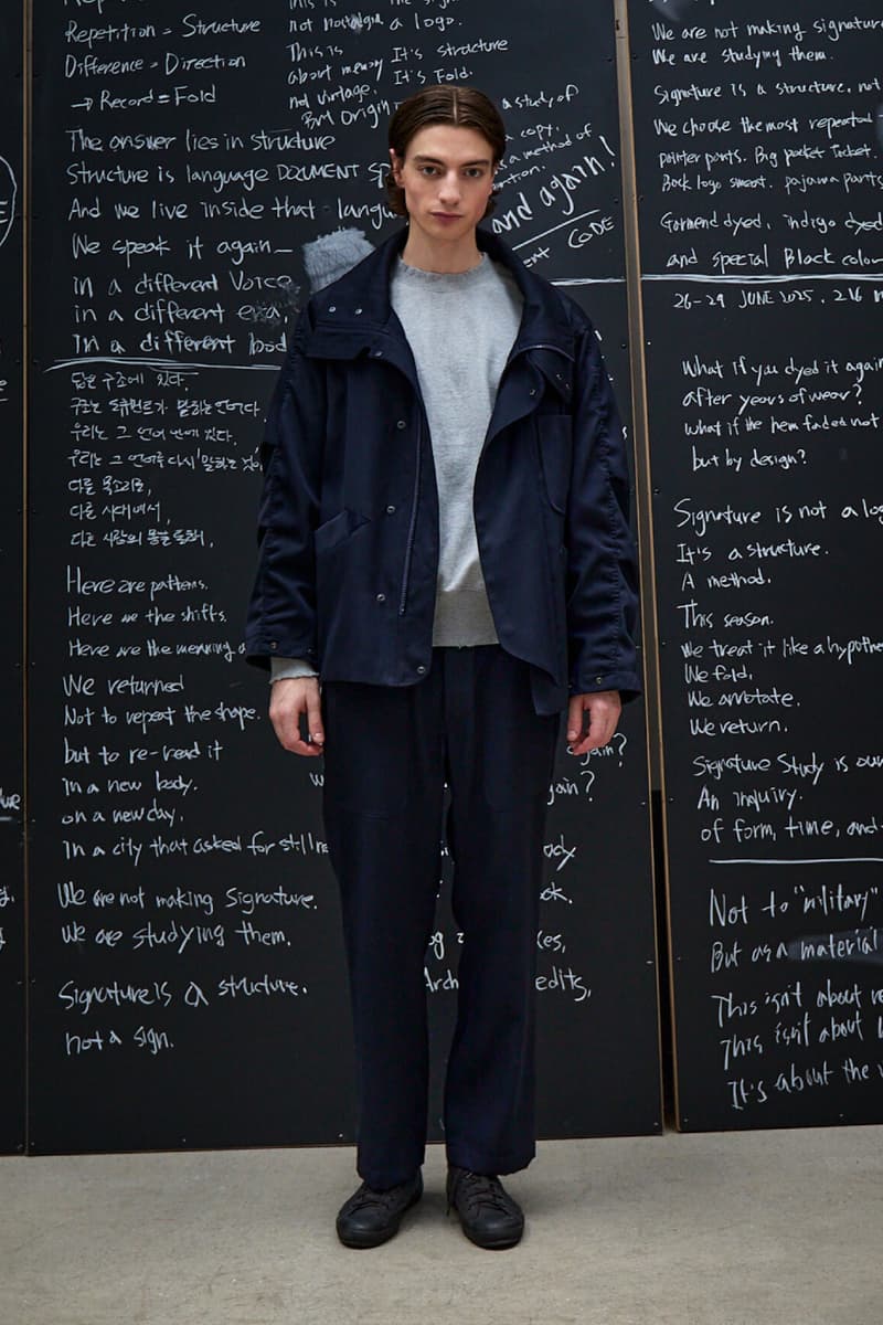 Document Spring/Summer 2026 Collection "The Signature Study" Lookbook Info