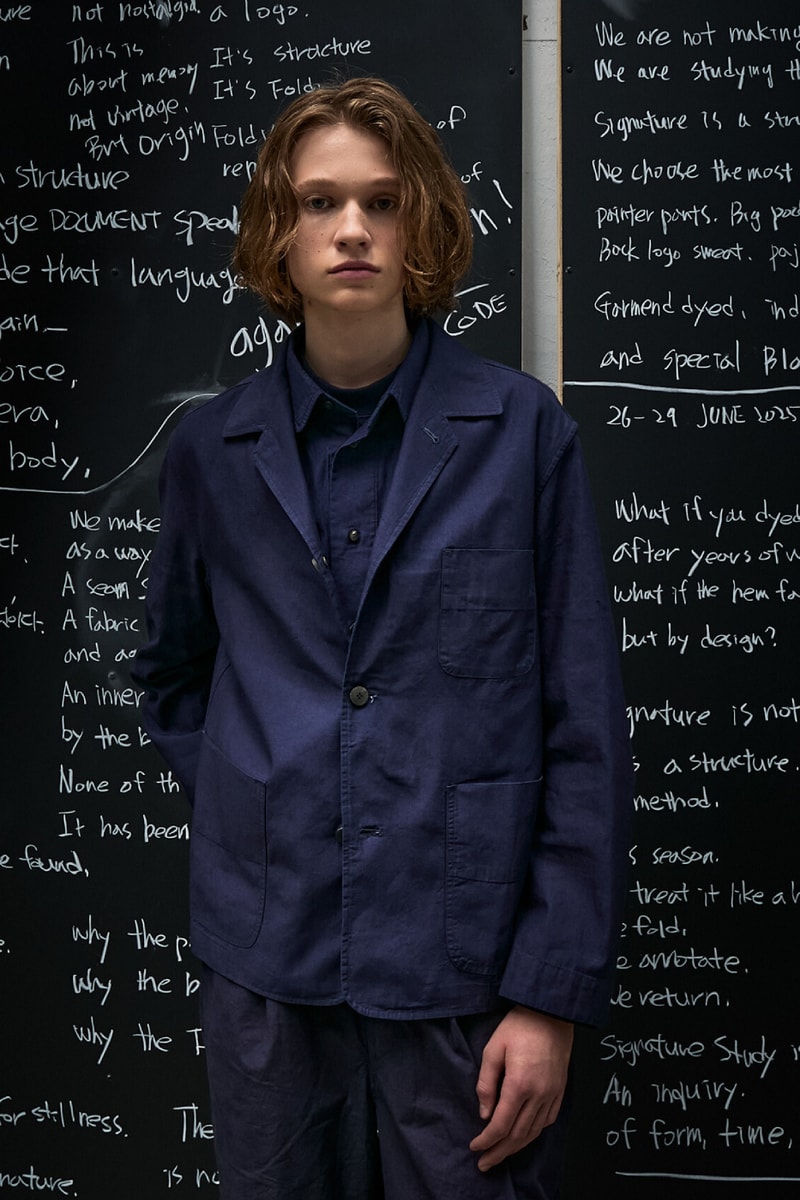 Document Spring/Summer 2026 Collection "The Signature Study" Lookbook Info