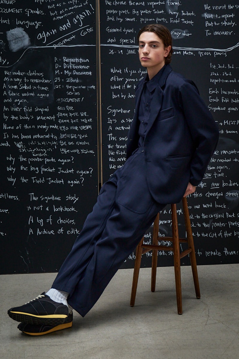 Document Spring/Summer 2026 Collection "The Signature Study" Lookbook Info