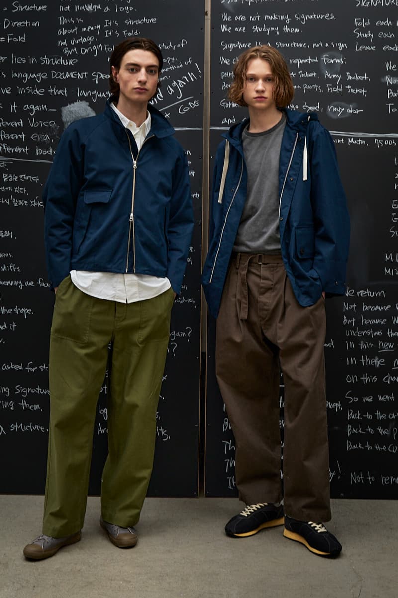 Document Spring/Summer 2026 Collection "The Signature Study" Lookbook Info