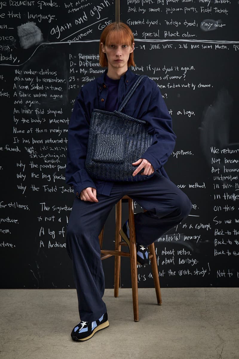 Document Spring/Summer 2026 Collection "The Signature Study" Lookbook Info