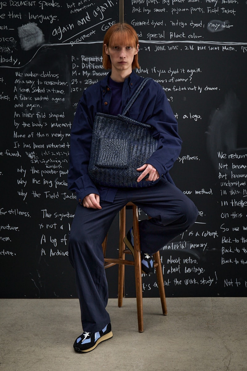 Document Spring/Summer 2026 Collection "The Signature Study" Lookbook Info