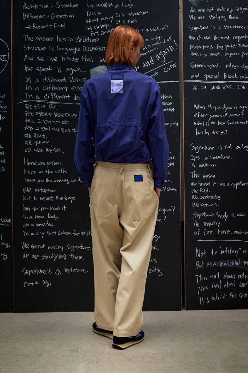 Document Spring/Summer 2026 Collection "The Signature Study" Lookbook Info