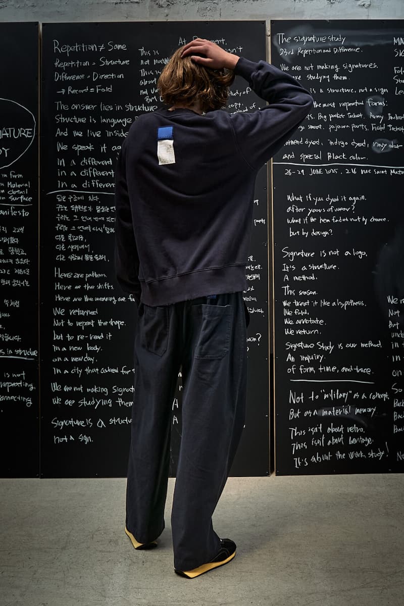 Document Spring/Summer 2026 Collection "The Signature Study" Lookbook Info