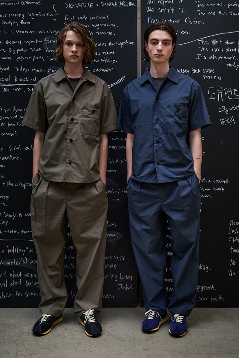 Document Spring/Summer 2026 Collection "The Signature Study" Lookbook Info