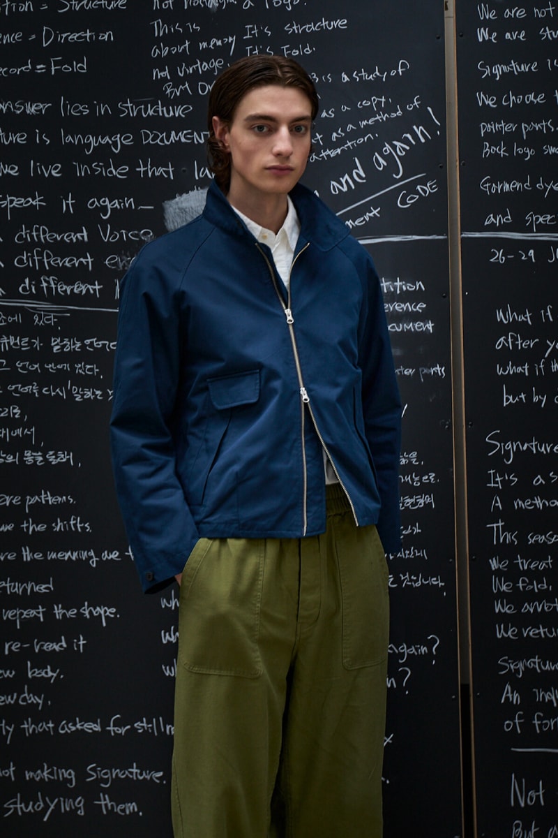 Document Spring/Summer 2026 Collection "The Signature Study" Lookbook Info