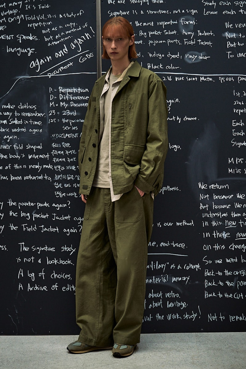 Document Spring/Summer 2026 Collection "The Signature Study" Lookbook Info
