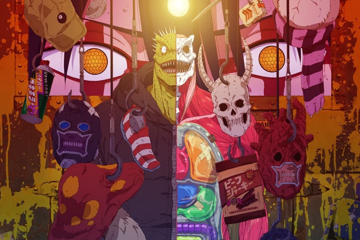 Dorohedoro MAPPA Q Hayashida Shin Noi Fujita Caiman 動畫 面具 象徵 意義 punk subculture Slipknot 地下美學