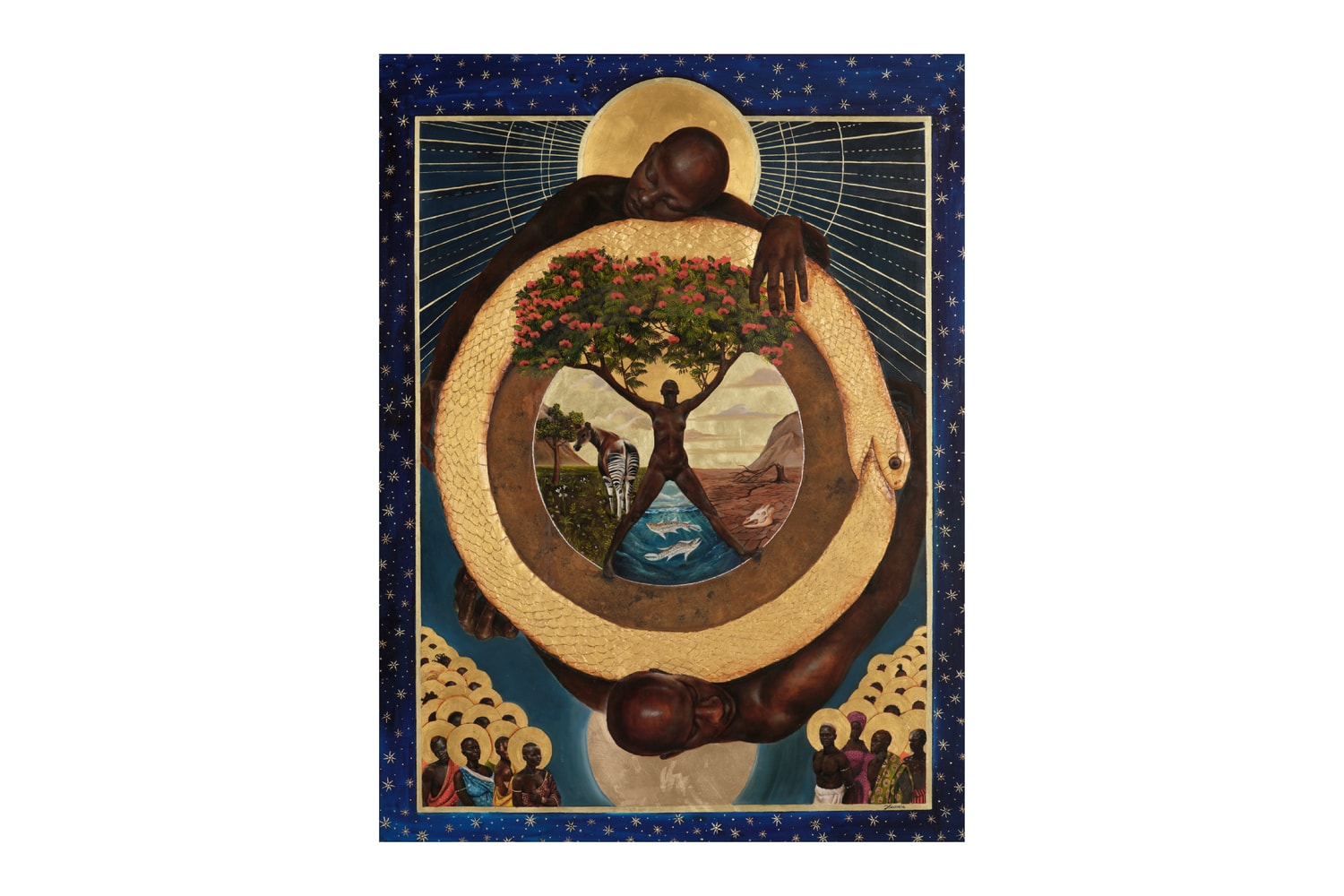 Harmonia Rosales 'Beginnings' Getty Center Los Angeles Art Artworks