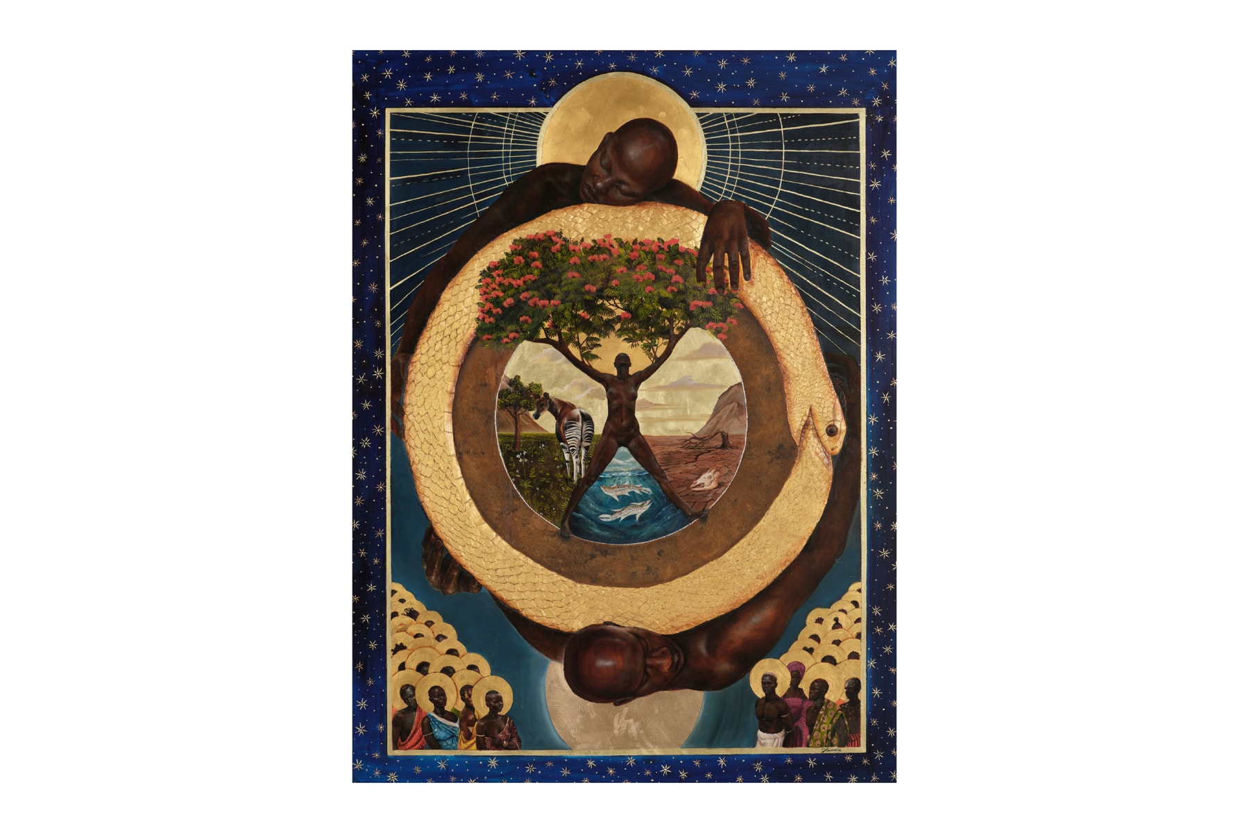 Harmonia Rosales 'Beginnings' Getty Center Los Angeles Art Artworks