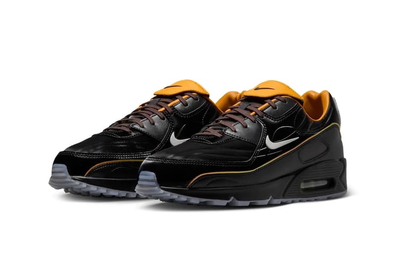 Nike Air Max 90 "Korea Family Reunion" Black/White-Gold Leaf-Pear-Black Tea-Blue Jay IR5903-010