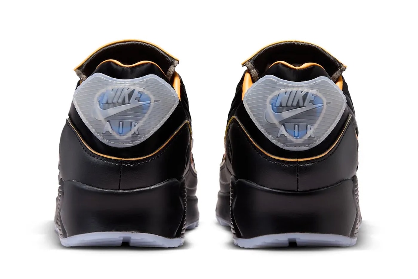 Nike Air Max 90 "Korea Family Reunion" Black/White-Gold Leaf-Pear-Black Tea-Blue Jay IR5903-010