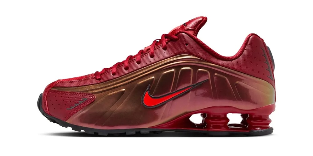 This Nike Shox R4 Channels Its Inner Iron Man