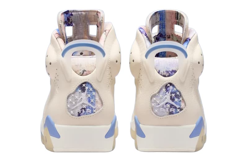 Air Jordan 6 "Sashiko" Pale Ivory/Multi-Color-Work Blue-White  IR7255-110 Official Images