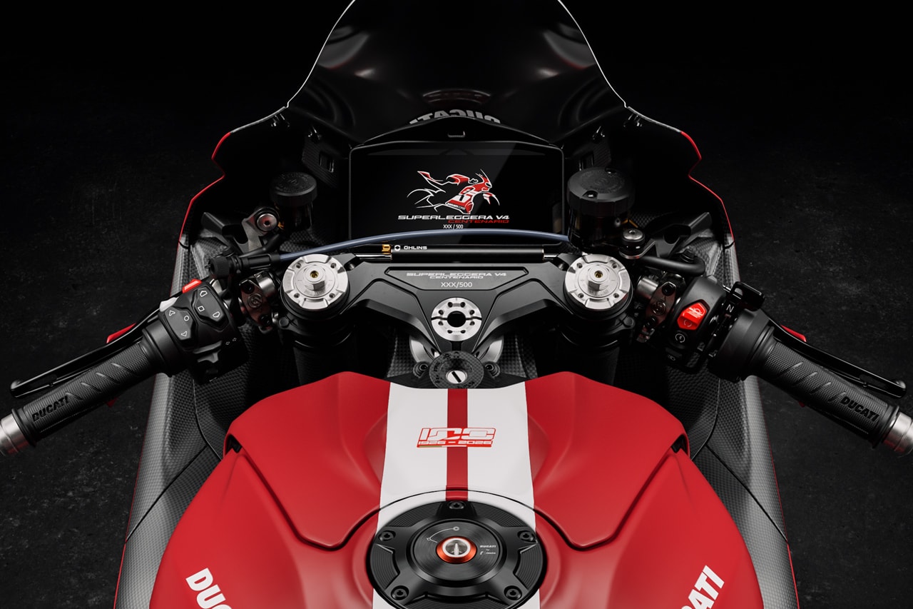 Ducati Superleggera V4 Centenario Limited Edition Carbon Ceramic Brakes 100 Years Birthday Anniversary