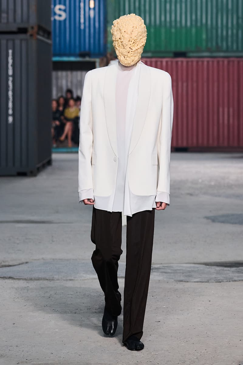 Maison Margiela FW26 Shanghai Fashion Week Collection Glenn Martens Maison Margiela FW26 Brings a Parisian Flea Market to a Shanghai Shipyard Artisanal ready to wear
