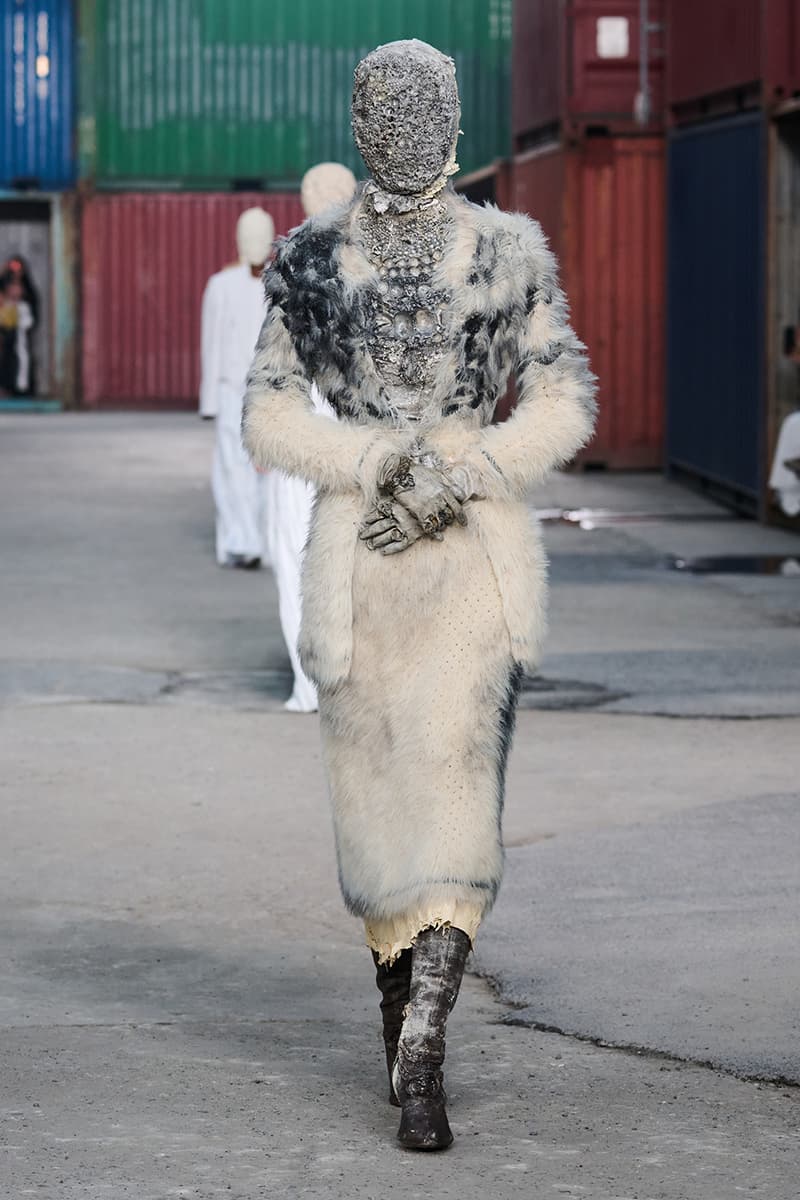 Maison Margiela FW26 Shanghai Fashion Week Collection Glenn Martens Maison Margiela FW26 Brings a Parisian Flea Market to a Shanghai Shipyard Artisanal ready to wear