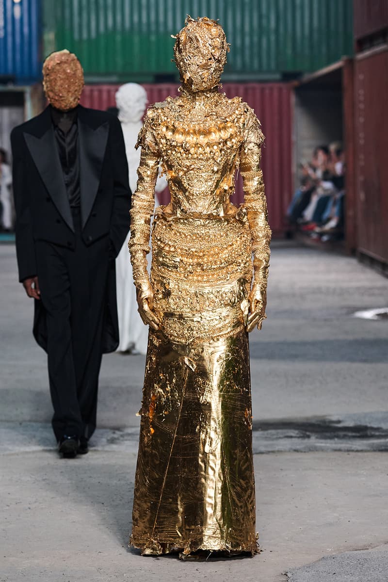 Maison Margiela FW26 Shanghai Fashion Week Collection Glenn Martens Maison Margiela FW26 Brings a Parisian Flea Market to a Shanghai Shipyard Artisanal ready to wear