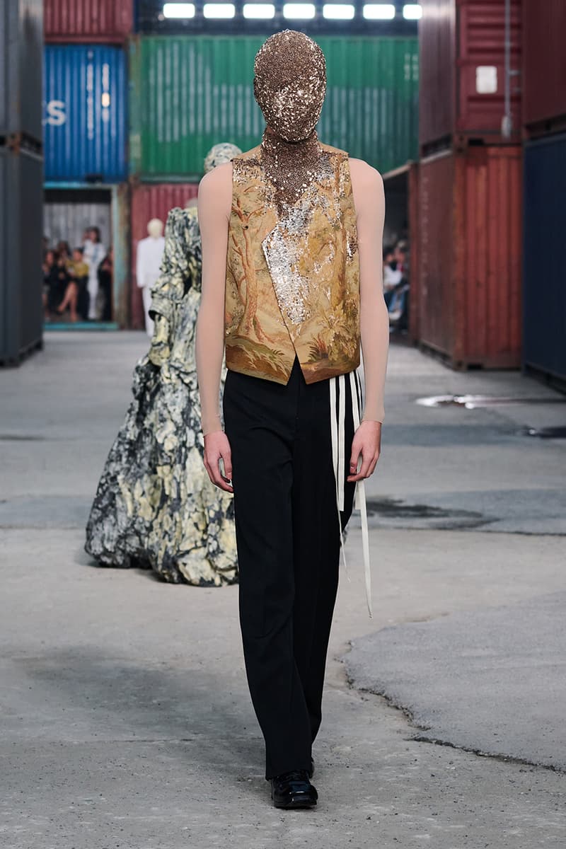 Maison Margiela FW26 Shanghai Fashion Week Collection Glenn Martens Maison Margiela FW26 Brings a Parisian Flea Market to a Shanghai Shipyard Artisanal ready to wear